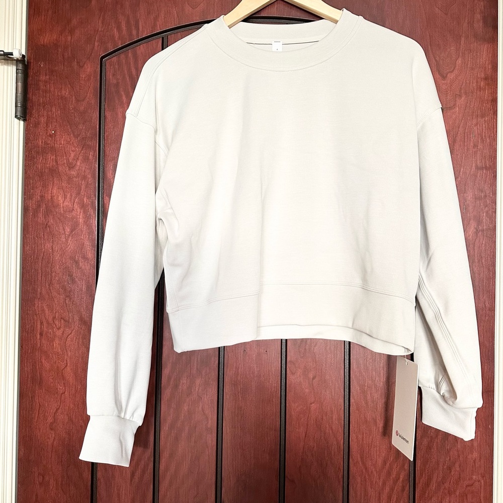 Lululemon Softstream perfectly oversized cropped crew
